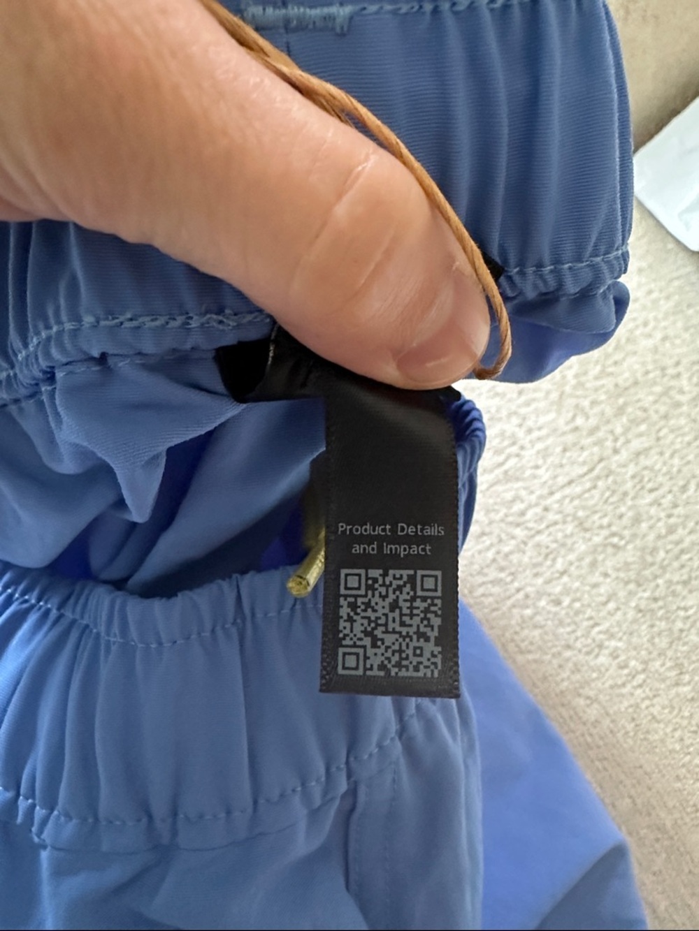 Patagonia Barely Baggies - Abundant Blue SMALL - Picture 6 of 7